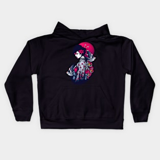 Dark geisha Kids Hoodie